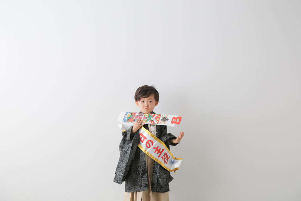七五三スタジオ千歳飴